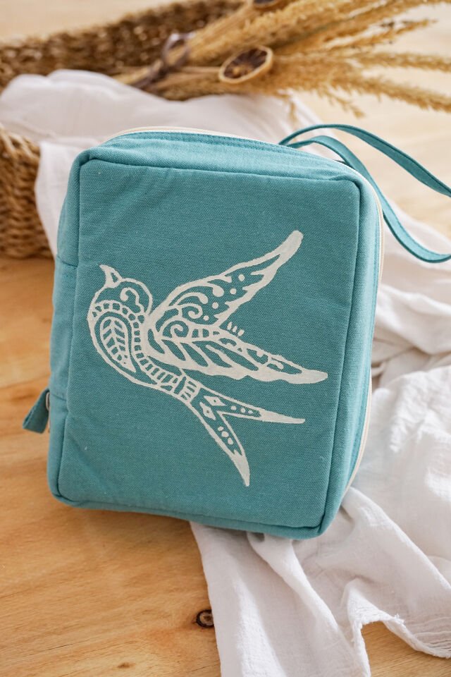 Turkuaz Kuş Kitap Kılıfı