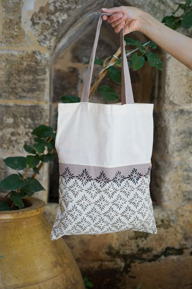 Jüt Askılı Amerikan Bezi Çanta