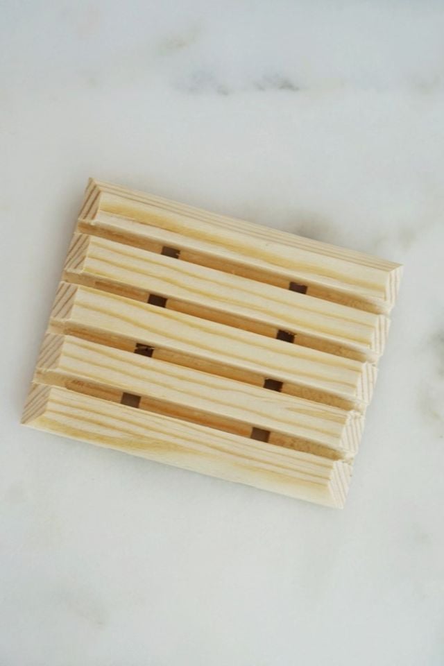 El Yapımı Ahşap Sabunluk