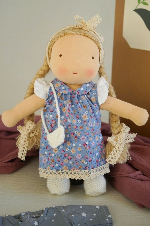 Doğal Oyuncak Bebek: ''Leyla''