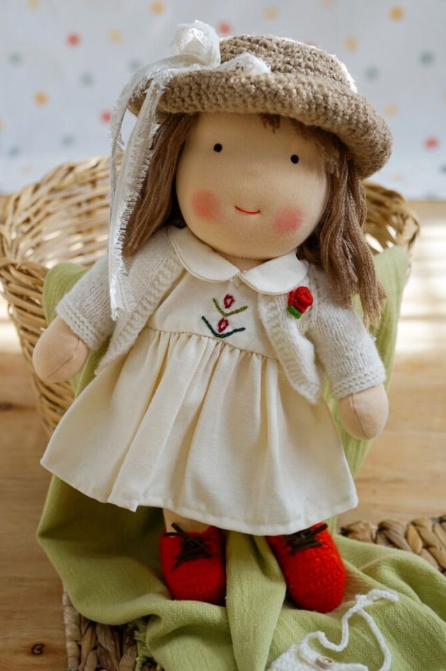 Doğal Oyuncak Bebek: ''Merve''