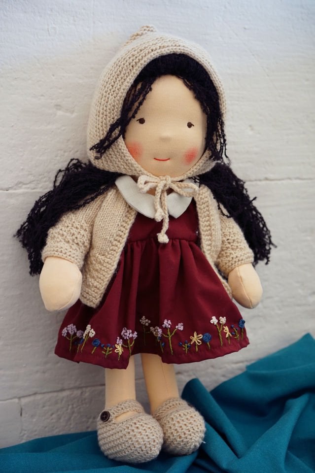 Doğal Oyuncak Bebek: ''Çiçek''