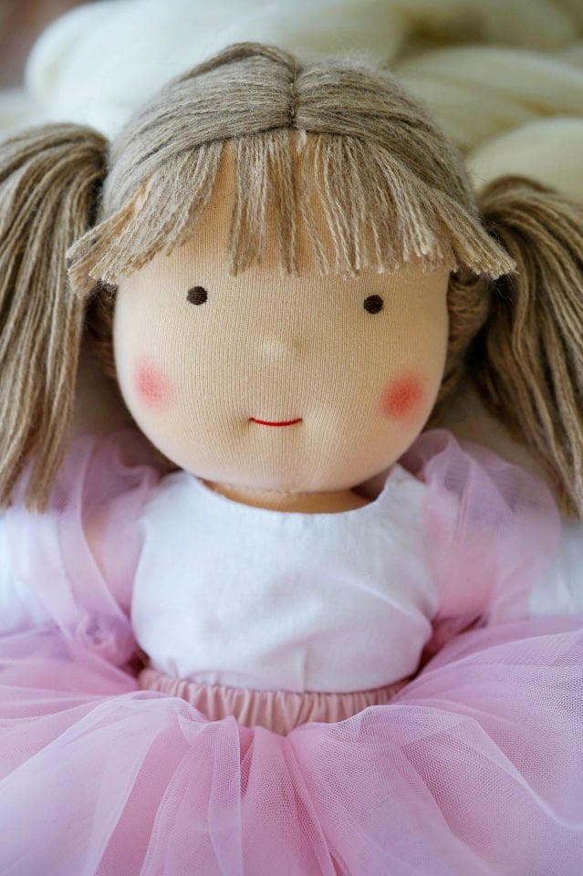 Doğal Oyuncak Bebek: ''Pembe''